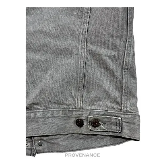 🔴 LEVIS Denim Jacket - Grey 36 - Picture 7 of 8